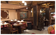 Traditionelle Sitzecke