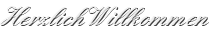 Herzlich Willkommen
